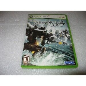 Armored Core 4 (Microsoft Xbox 360, 2007) No Manual But Nice Disc TESTED WORKS